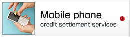 Mobile phone credit settlement services